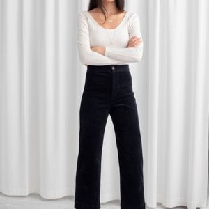 & other stories straight leg pants